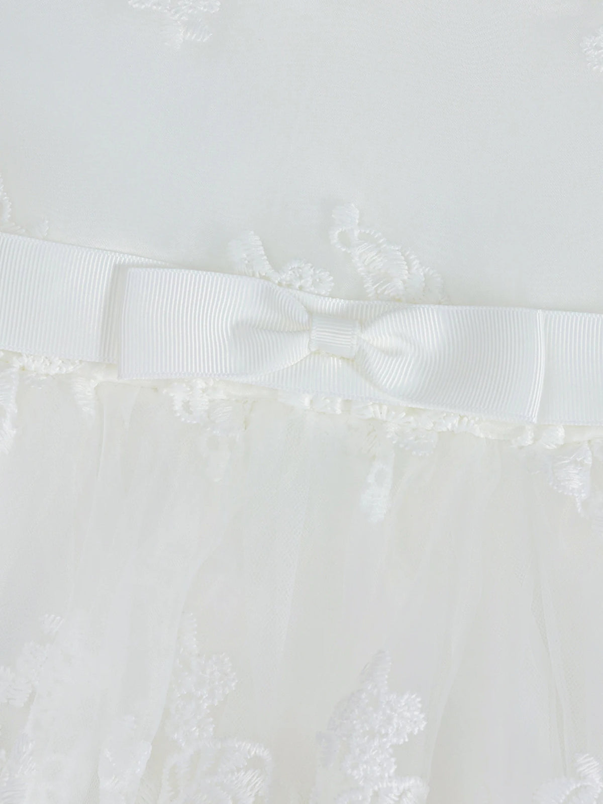 Adalinde Elegant White Lace Special Occasion Dress - The Palm Beach Baby 15 - 21 Day Shipping