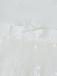 Adalinde Elegant White Lace Special Occasion Dress - The Palm Beach Baby 15 - 21 Day Shipping