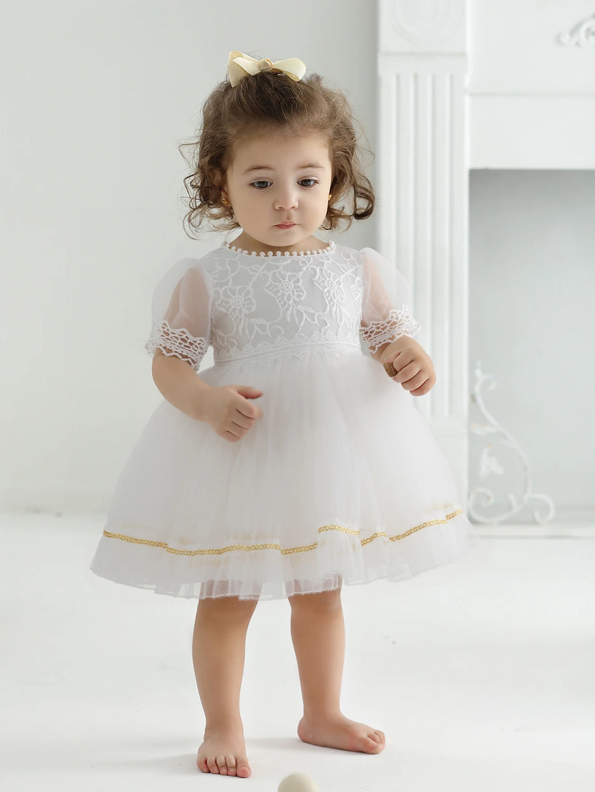 Amity Lace Tulle Special Occasion Dress - The Palm Beach Baby Estimated 12 - 20 Day Shipping