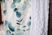 Eucalyptus Embrace Minky Blanket - The Palm Beach Baby
