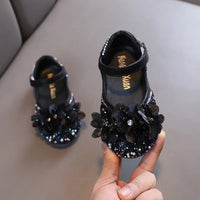 Sparkles & Fleurs Children's Vegan Faux Leather Mary Janes