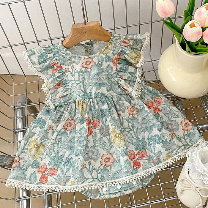 "Spring Fleurs" Romper Dresses - 2 Styles