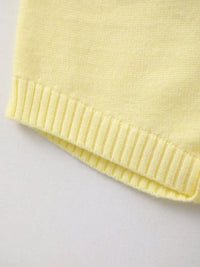 Lamb About You Baby Knit Romper - 4 Baby Approved Colors - The Palm Beach Baby