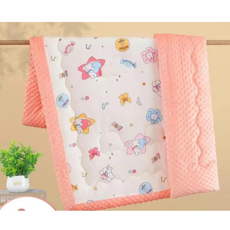 Children's Cushy Warm Minky Blanket - Ultra-Soft - The Palm Beach Baby Estimated 12 - 21 Day Shipping