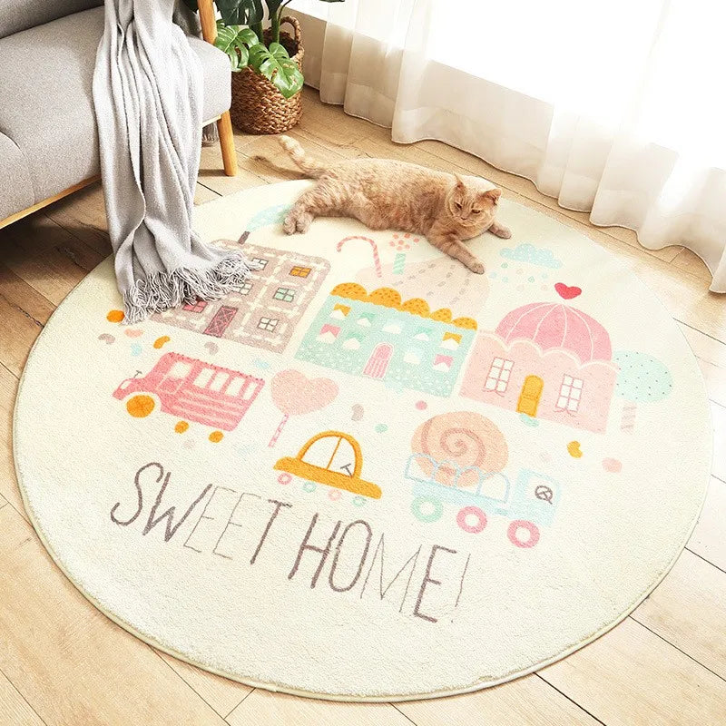 Nursery Nordic Style Baby's Round Play Mat - 13 Designs