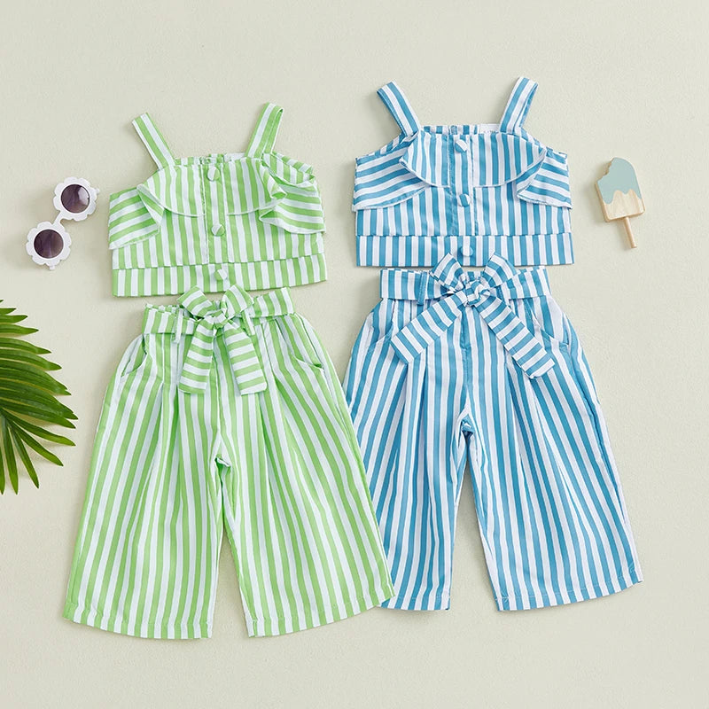 "Stripe Cutie" Pants Set