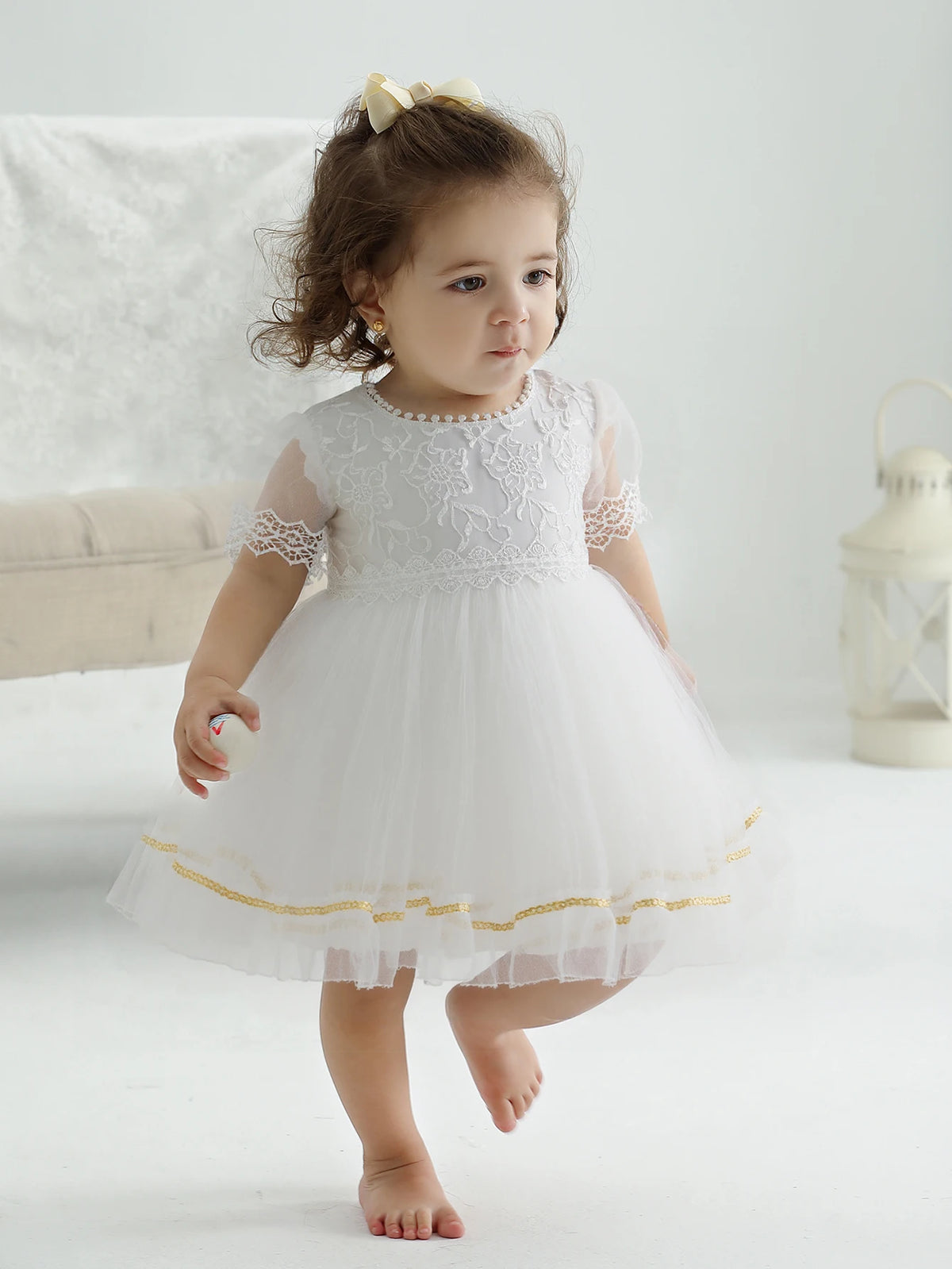 Amity Lace Tulle Special Occasion Dress - The Palm Beach Baby Estimated 12 - 20 Day Shipping