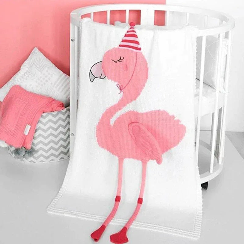 "Sleepy Tight" Cute Animal Blankets for Kids - 7 Knitted Designs - The Palm Beach Baby