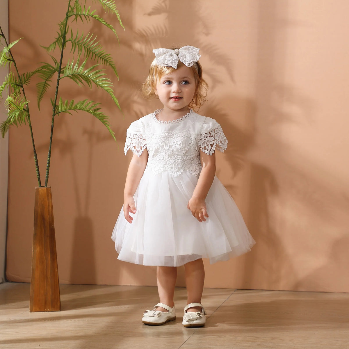 Tara Elegant Lace Special Occasion Baby Dress - 4 Elegant Designs - The Palm Beach Baby Estimated 12 -19 Day Shipping
