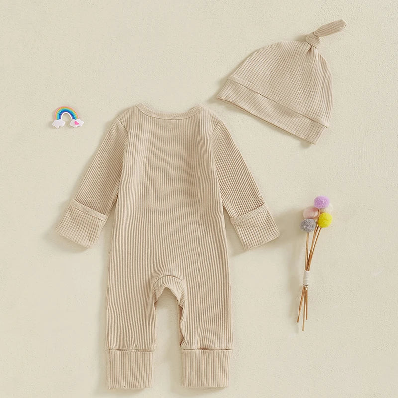 "Baby Be Mine" 2PC Romper Set