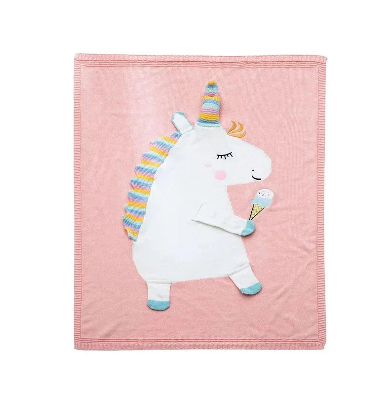 "Sleepy Tight" Cute Animal Blankets for Kids - 7 Knitted Designs - The Palm Beach Baby