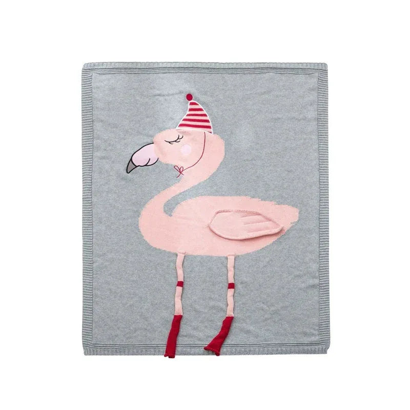 "Sleepy Tight" Cute Animal Blankets for Kids - 7 Knitted Designs - The Palm Beach Baby