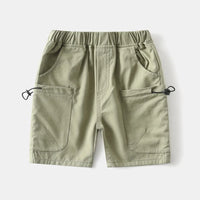 Robby Boys Cargo Shorts - Soft Cotton & Spacious Pockets - The Palm Beach Baby