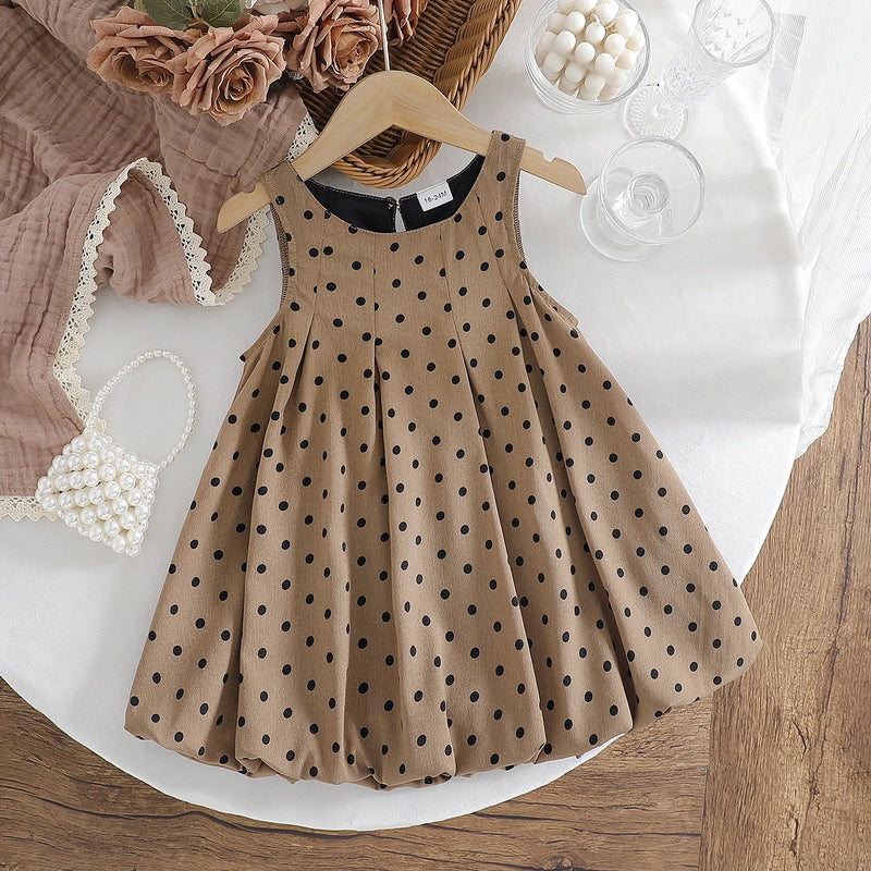 Chic "Lucy" Polka Dot Party Dress