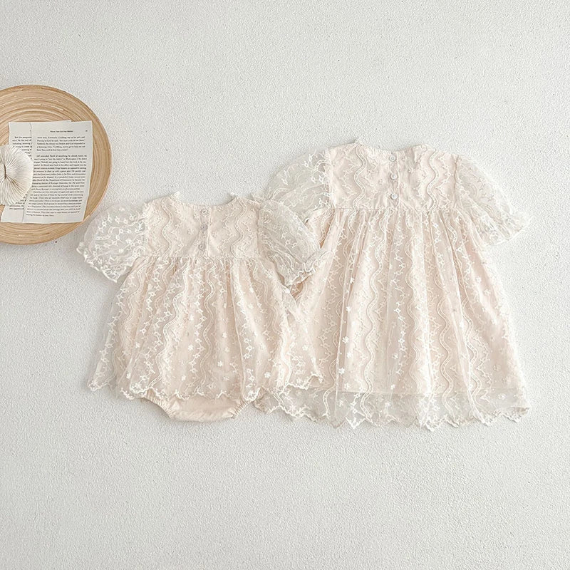 "Boho Chic" Lace Party Dress Or Romper Dress