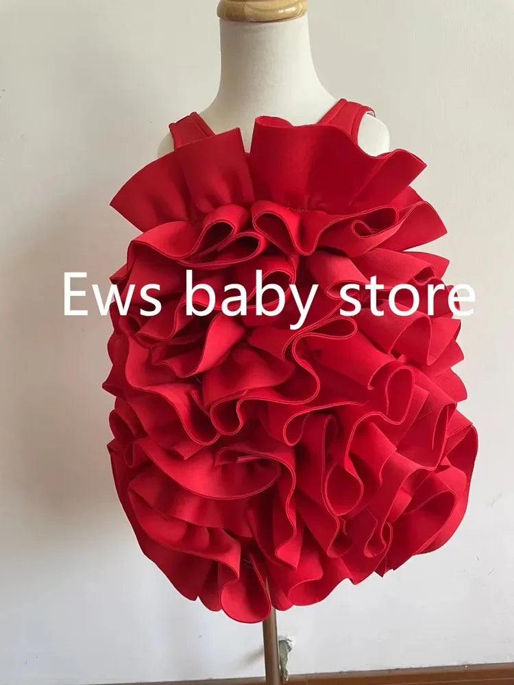 Lovely "Felice-Marie" Children's Couture Dress - 4 Chic Colors - The Palm Beach Baby
