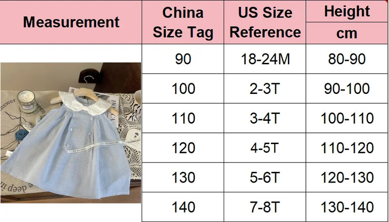 Marietta Elegant Boca Blue A-Line Children's Dress