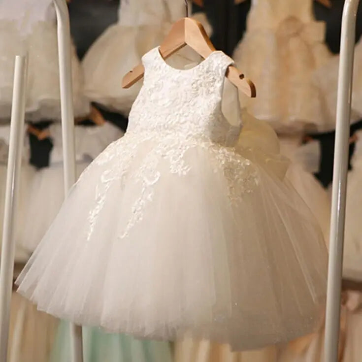 "Vivian" Lace Tulle Occasion Dress