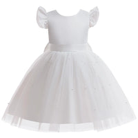 Savannah White Tulle Party Dress For Little Girls - The Palm Beach Baby Estimated 10- 21 Day Shipping