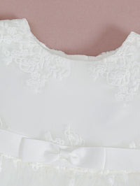 Adalinde Elegant White Lace Special Occasion Dress - The Palm Beach Baby 15 - 21 Day Shipping