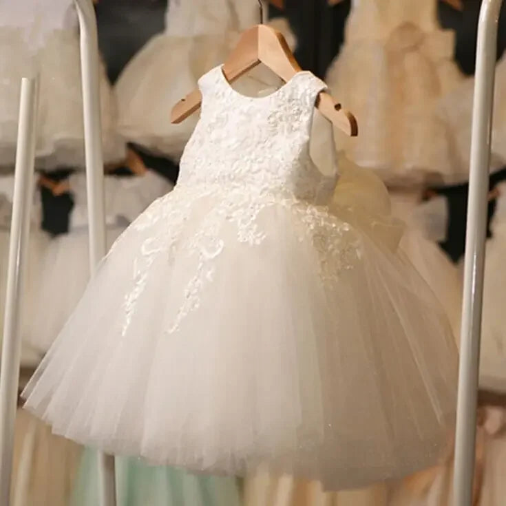 "Vivian" Lace Tulle Occasion Dress