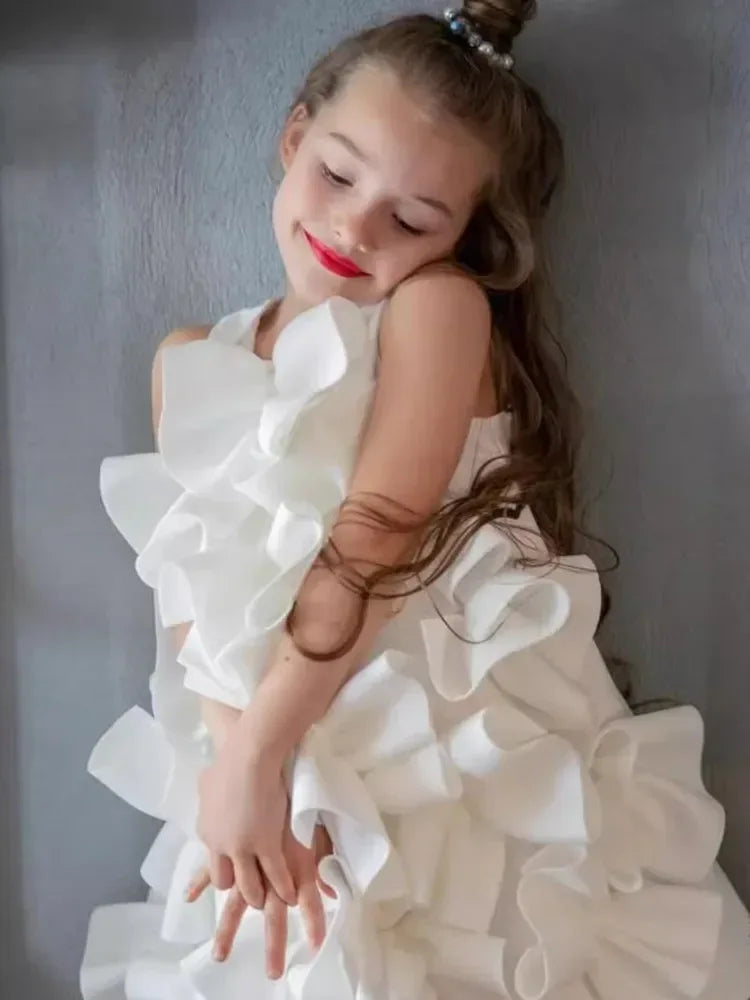 Lovely "Felice-Marie" Children's Couture Dress - 4 Chic Colors - The Palm Beach Baby