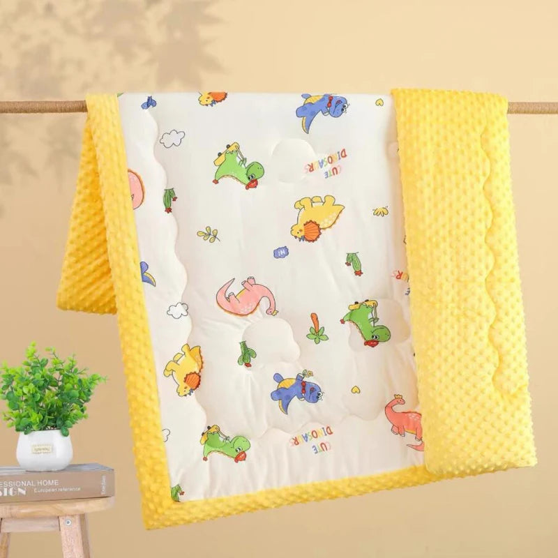 Children's Cushy Warm Minky Blanket - Ultra-Soft - The Palm Beach Baby Estimated 12 - 21 Day Shipping