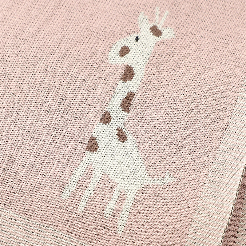 "Little Giraffe" Children's Blanket - 6 Colors