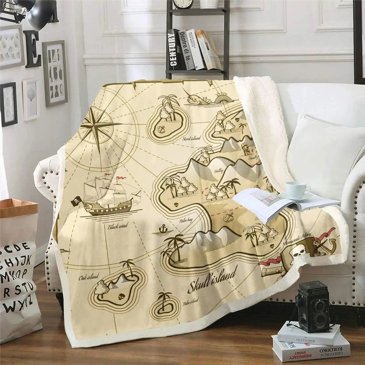 Children's Soft Lightweight Fleece Throw Blankets - 7 Colorful Prints - The Palm Beach Baby Estimated 14 - 20 Day Shipping