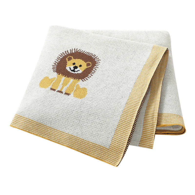 "Little Lion" Children's Blanket - 4 Colors