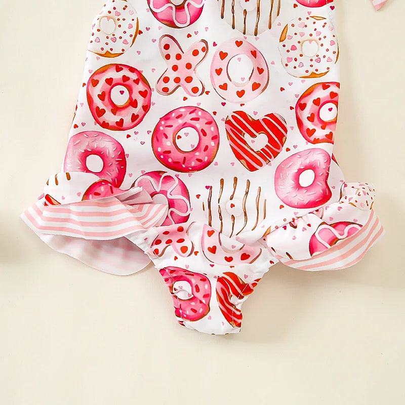 "Print Cuties"  1 PC Swimsuits - 4 Prints
