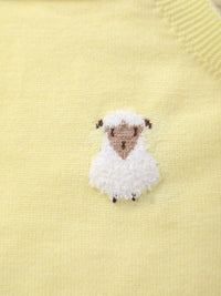 Lamb About You Baby Knit Romper - 4 Baby Approved Colors - The Palm Beach Baby