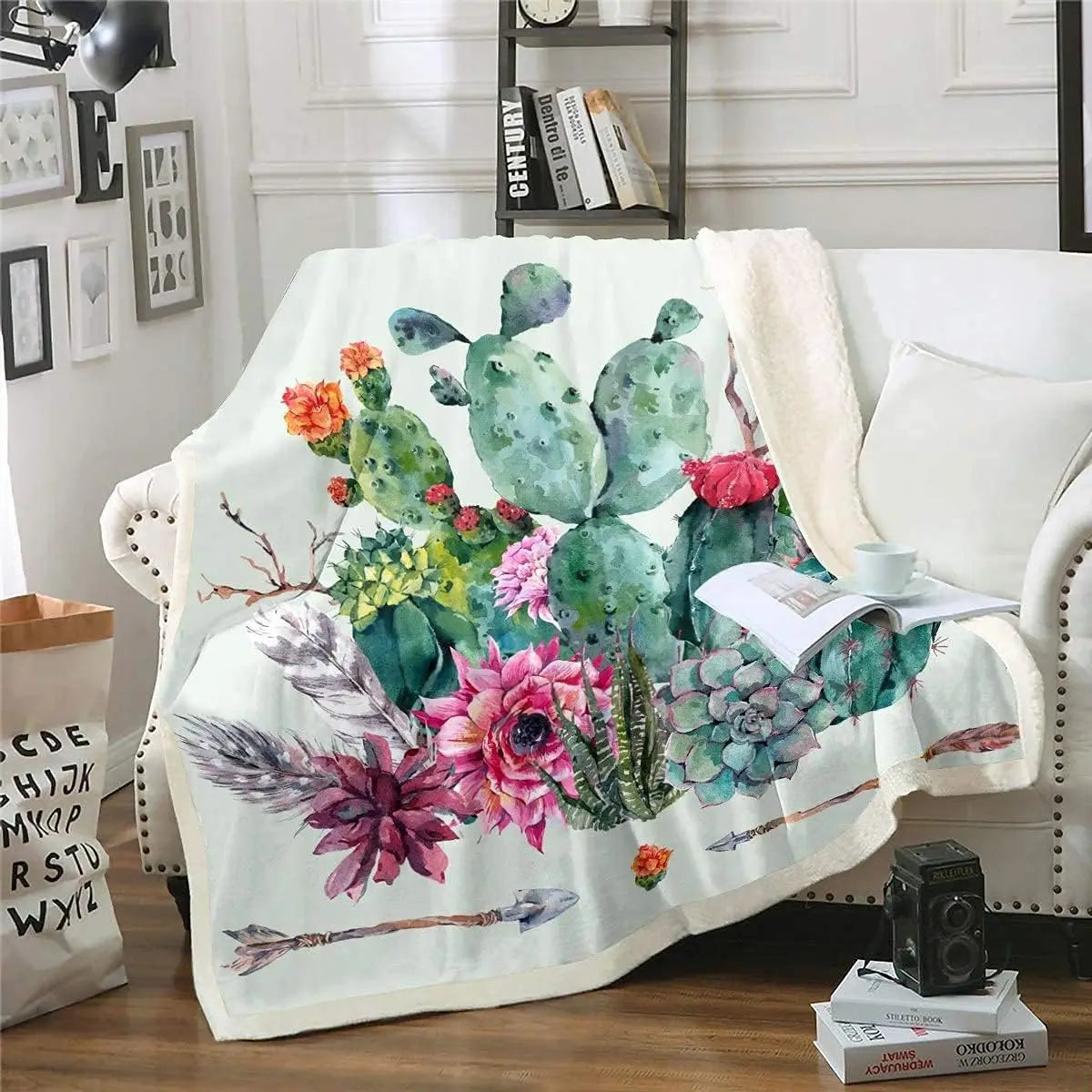 Children's Soft Lightweight Fleece Throw Blankets - 7 Colorful Prints - The Palm Beach Baby Estimated 14 - 20 Day Shipping