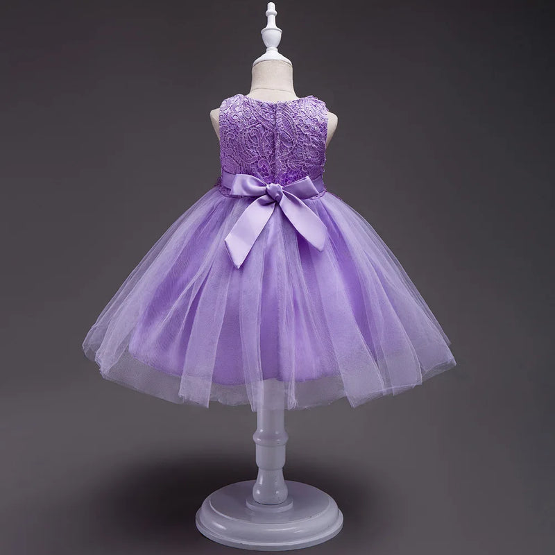 "Felice" Lace Tulle Occasion Dress - 5 Colors