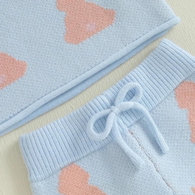 "Bunny Baby" Children's 2 PC Knit Shorts Set