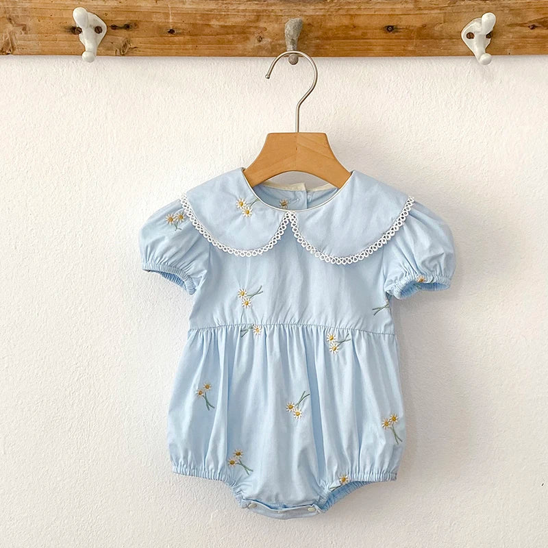 "Little Bouquets" Embroidered Bubbles - 3 Colors