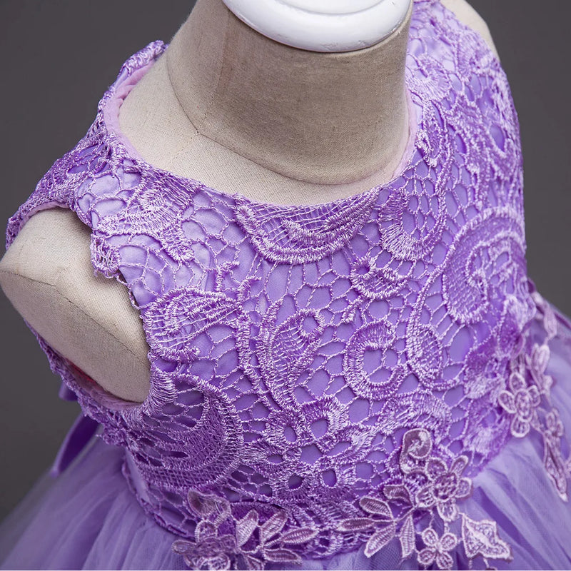 "Felice" Lace Tulle Occasion Dress - 5 Colors