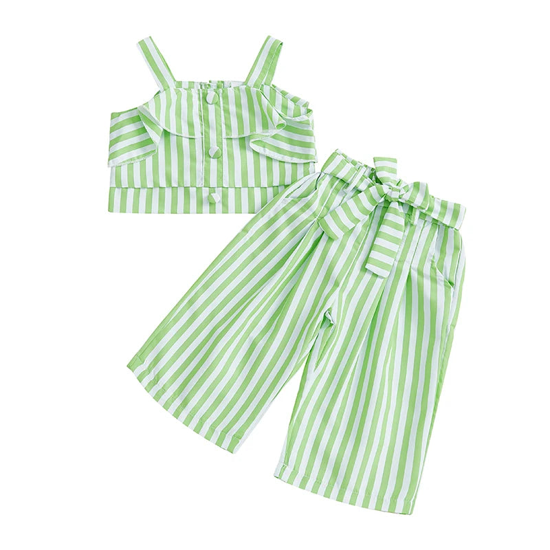 "Stripe Cutie" Pants Set