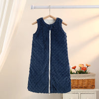 Minky Sleeping Bag Baby's Anti-Kick Zippered Sleeveless - 7 Colors - The Palm Beach Baby Estimated 13 - 20 Day Shipping