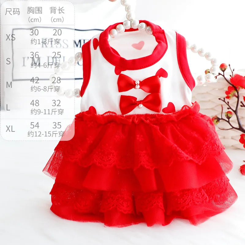 DIVA Pet: "Be My Sweetheart" Pet Tulle Party Dress