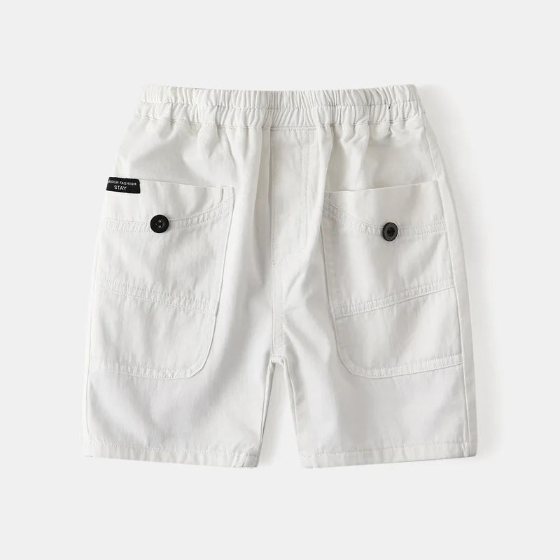 Derrick Boys Cotton Shorts in 3 Color Options