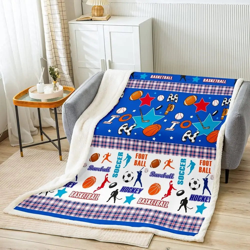 Children's Soft Lightweight Fleece Throw Blankets - 7 Colorful Prints - The Palm Beach Baby Estimated 14 - 20 Day Shipping