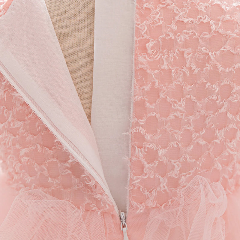 "Talissa" Chic Princess Pink Party Dress