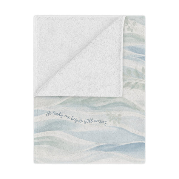 Still Waters Minky Blanket - The Palm Beach Baby