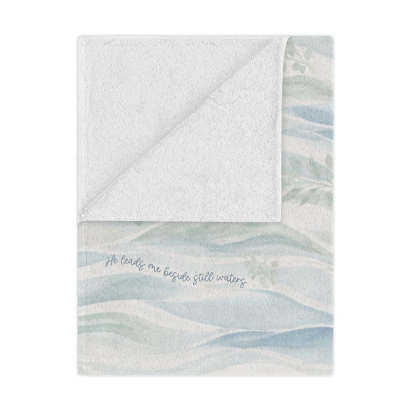 Still Waters Minky Blanket - The Palm Beach Baby