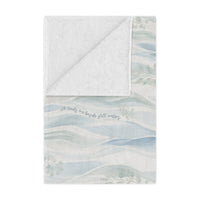 Still Waters Minky Blanket - The Palm Beach Baby