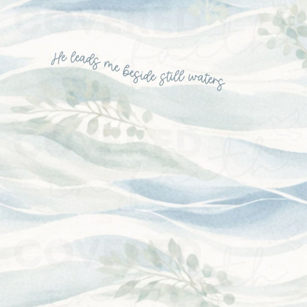 Still Waters Minky Blanket - The Palm Beach Baby