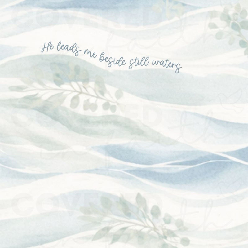 Still Waters Minky Blanket - The Palm Beach Baby
