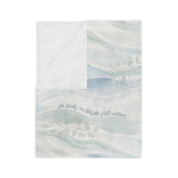 Still Waters Minky Blanket - The Palm Beach Baby