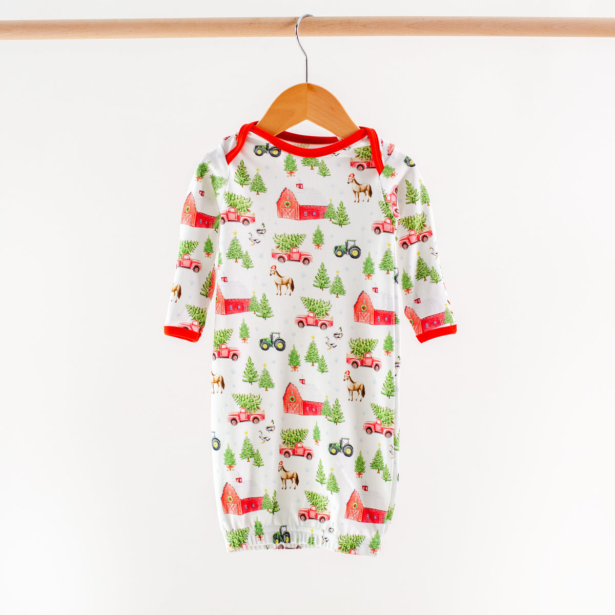 Christmas Tree Farm Organic Cotton Kids Pajamas